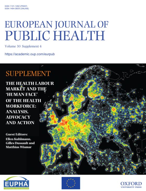European Journal of Public Health. Volume 30, Issue Supplement 4