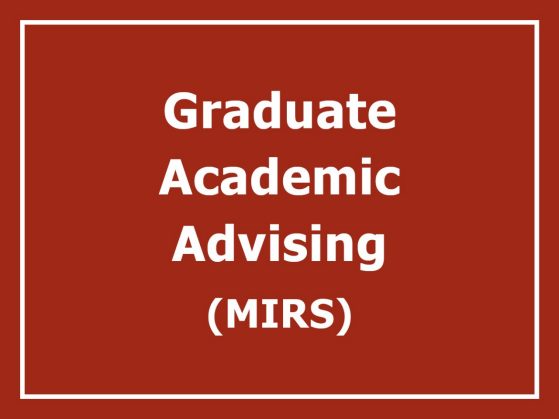 Click to schedule graduate academic advising appointment