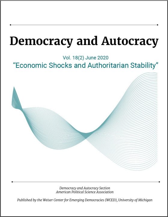 Democracy and Autocracy Vol. 18(2)
