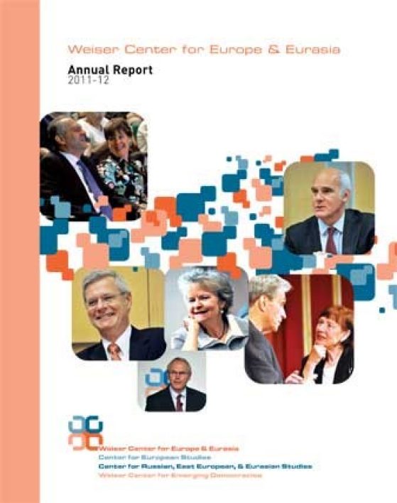 WCEE Annual Report 2011-12 cover